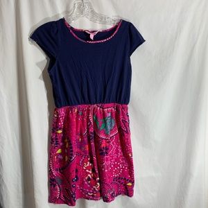 Lilly Pulitzer GIRLS size XL Dress Pink Paisley